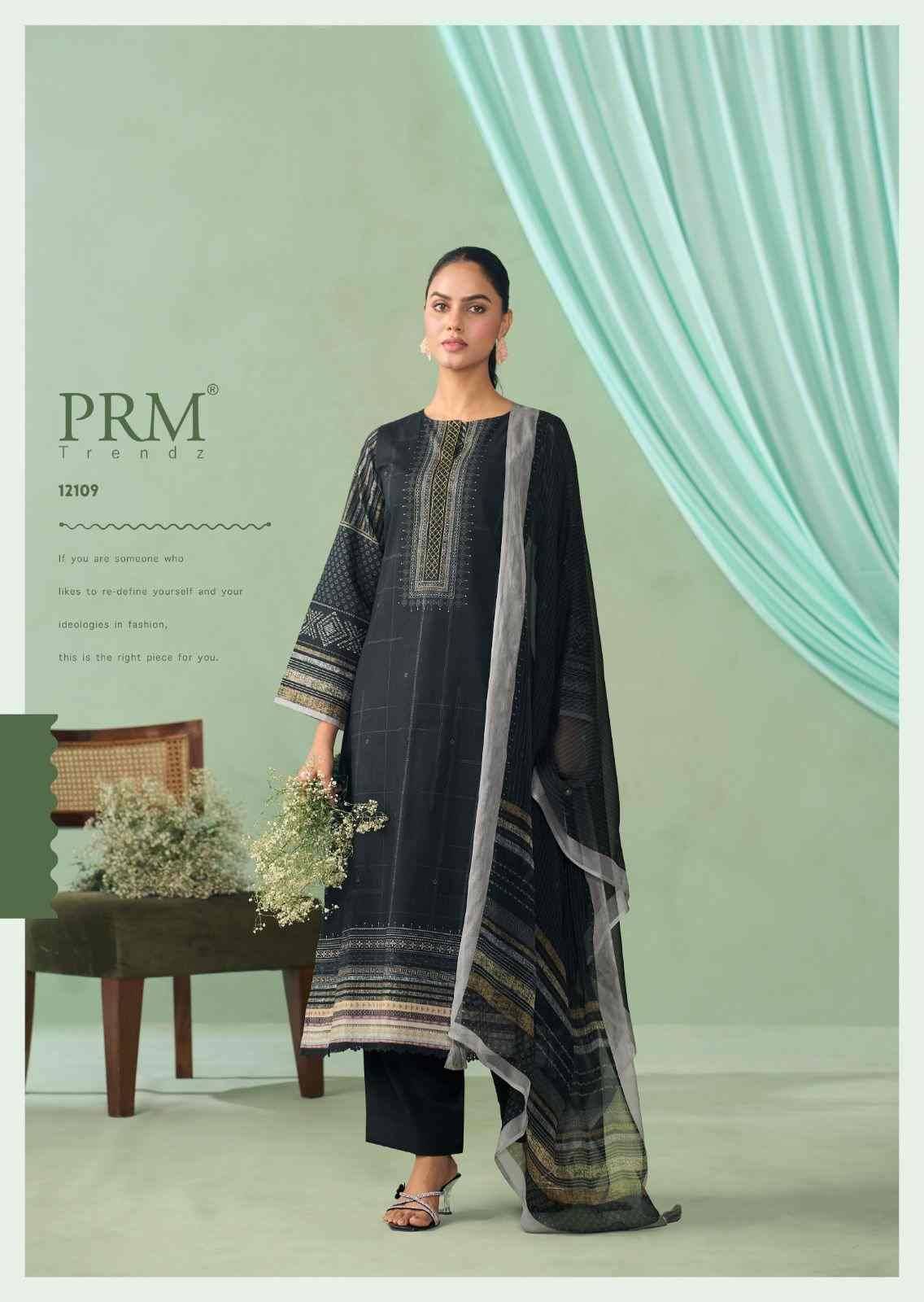 Irha By PRM Trendz 12107 To 12112 Series Beautiful Festive Suits Colorful Stylish Fancy Casual Wear & Ethnic Wear Cotton Linen Dresses At Wholesale Price