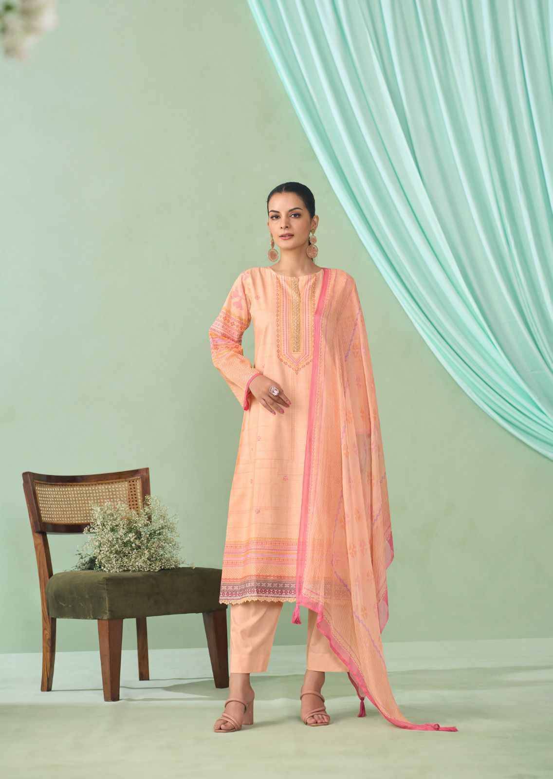 Irha By PRM Trendz 12107 To 12112 Series Beautiful Festive Suits Colorful Stylish Fancy Casual Wear & Ethnic Wear Cotton Linen Dresses At Wholesale Price