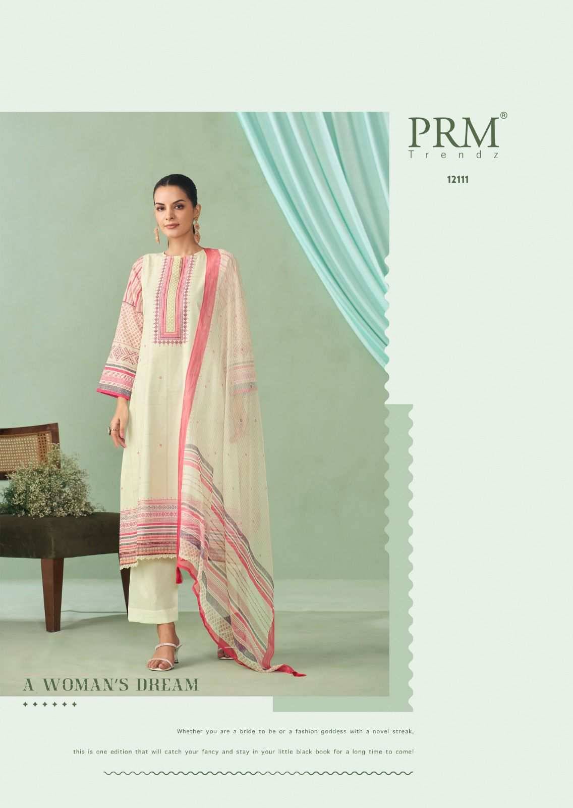 Irha By PRM Trendz 12107 To 12112 Series Beautiful Festive Suits Colorful Stylish Fancy Casual Wear & Ethnic Wear Cotton Linen Dresses At Wholesale Price