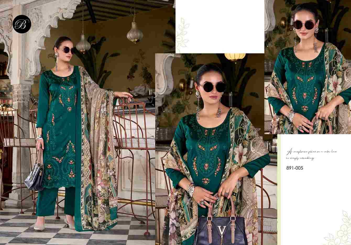 Zarqash Vol-10 By Belliza 891-001 To 891-006 Series Beautiful Festive Suits Stylish Fancy Colorful Casual Wear & Ethnic Wear Pure Jam Dresses At Wholesale Price