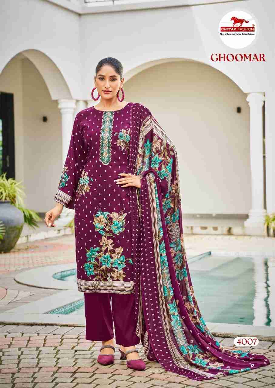 Ghoomar Vol-4 By Chetak Fashion 4001 To 4008 Series Beautiful Festive Suits Colorful Stylish Fancy Casual Wear & Ethnic Wear Rayon Cotton Print Dresses At Wholesale Price