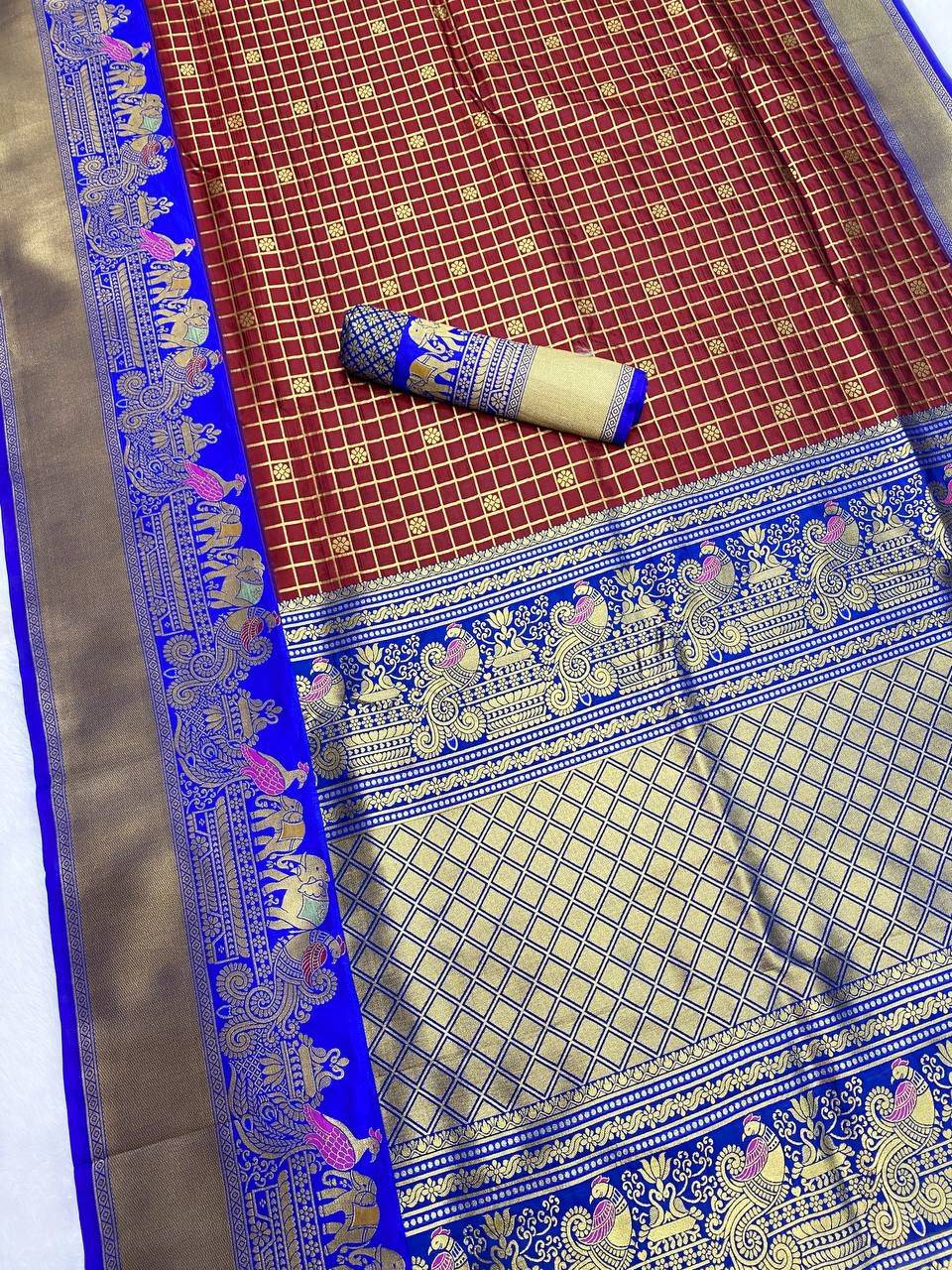 Ab-Pankhudi By Fashid Wholesale 01 To 04 Series Indian Traditional Wear Collection Beautiful Stylish Fancy Colorful Party Wear & Occasional Wear Kanchipuram Silk Sarees At Wholesale Price