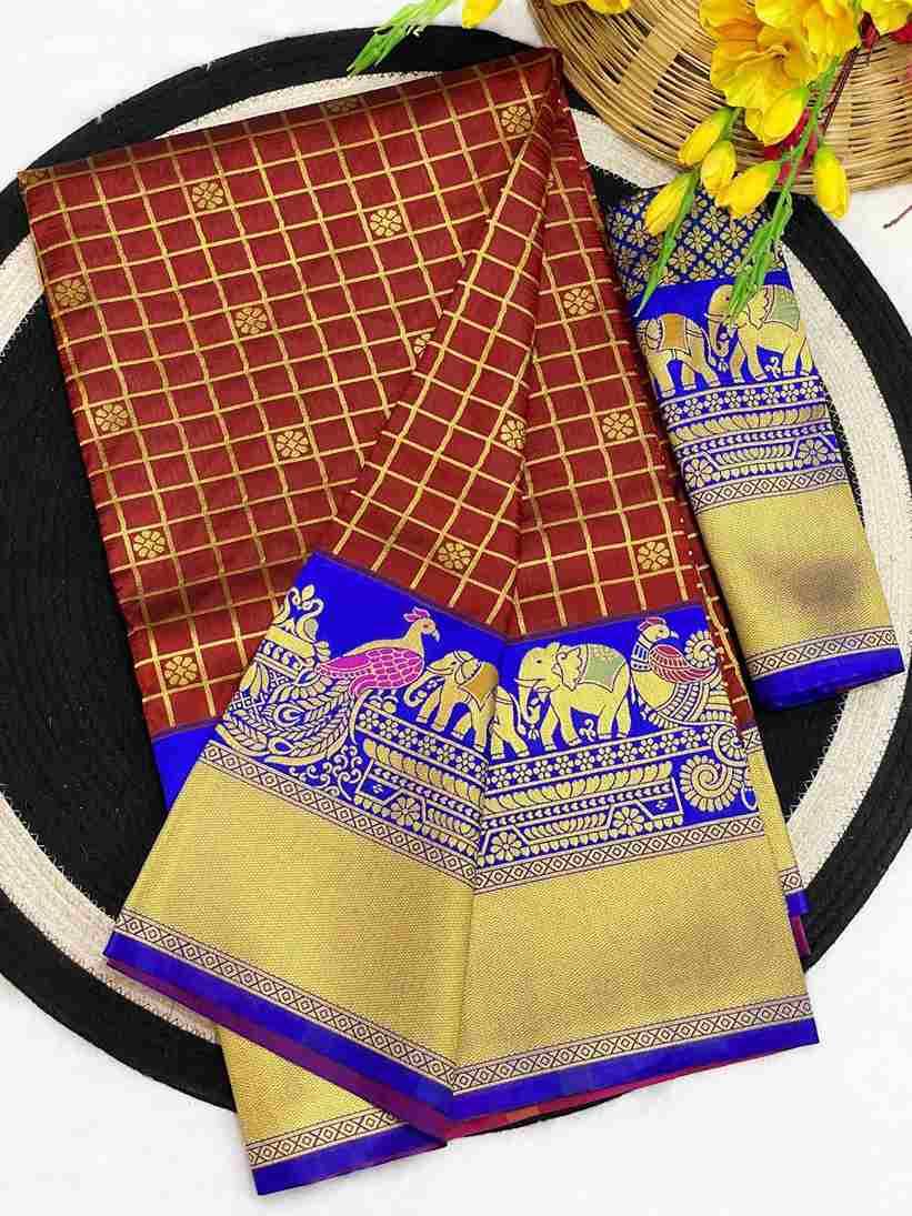 Ab-Pankhudi By Fashid Wholesale 01 To 04 Series Indian Traditional Wear Collection Beautiful Stylish Fancy Colorful Party Wear & Occasional Wear Kanchipuram Silk Sarees At Wholesale Price