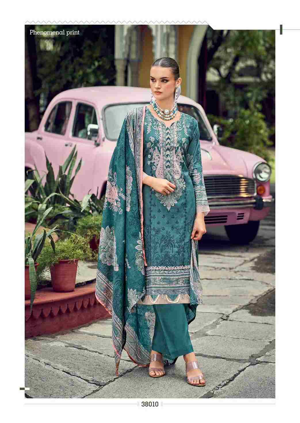 Gulmohar Vol-38 By Ishaal Prints 38001 To 38010 Series Beautiful Festive Suits Colorful Stylish Fancy Casual Wear & Ethnic Wear Pure Lawn Prints Dresses At Wholesale Price