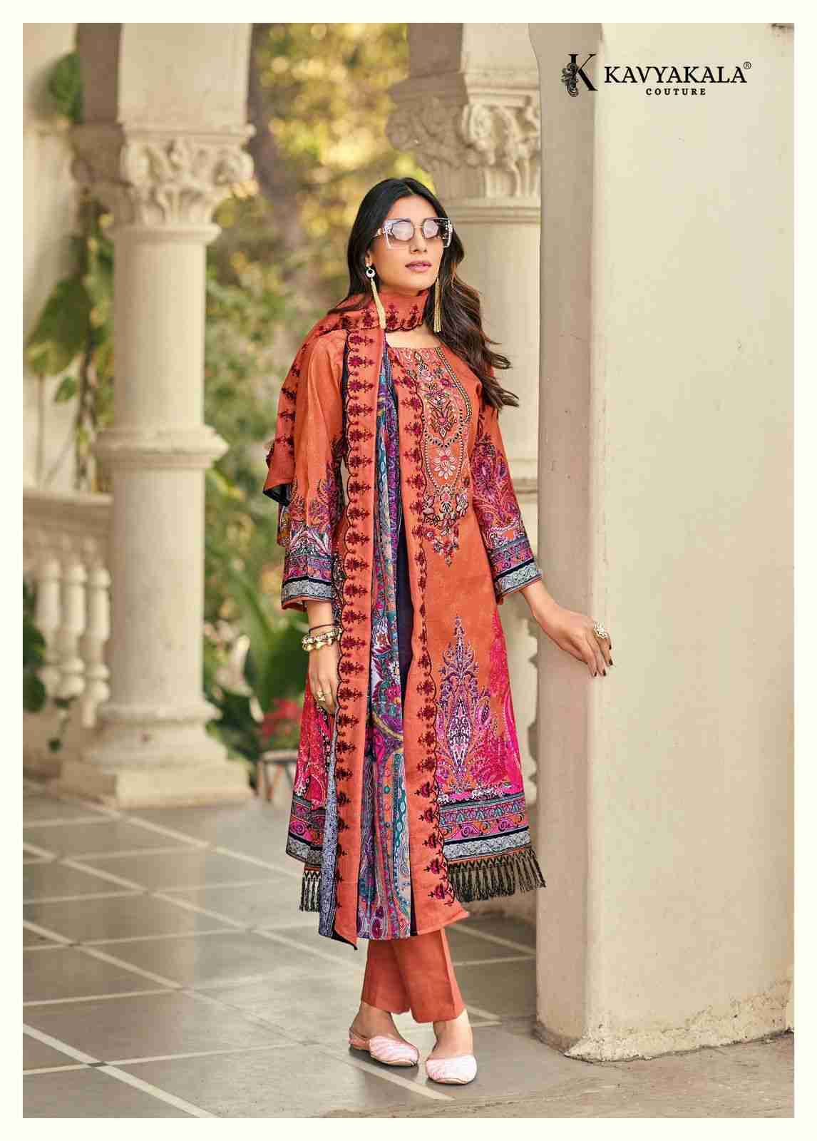 Anarkali Vol-16 By Kavyakala 1001 To 1008 Series Beautiful Festive Suits Stylish Fancy Colorful Casual Wear & Ethnic Wear Pure Cambric Print Dresses At Wholesale Price