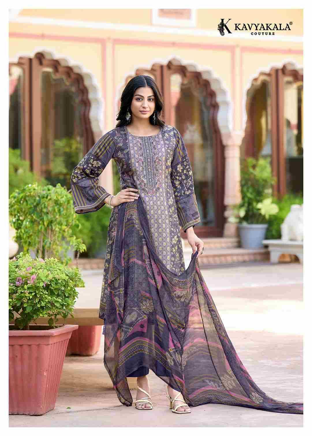 Saumya By Kavyakala 1001 To 1006 Series Beautiful Festive Suits Stylish Fancy Colorful Casual Wear & Ethnic Wear Pure Jam Cotton Print Dresses At Wholesale Price