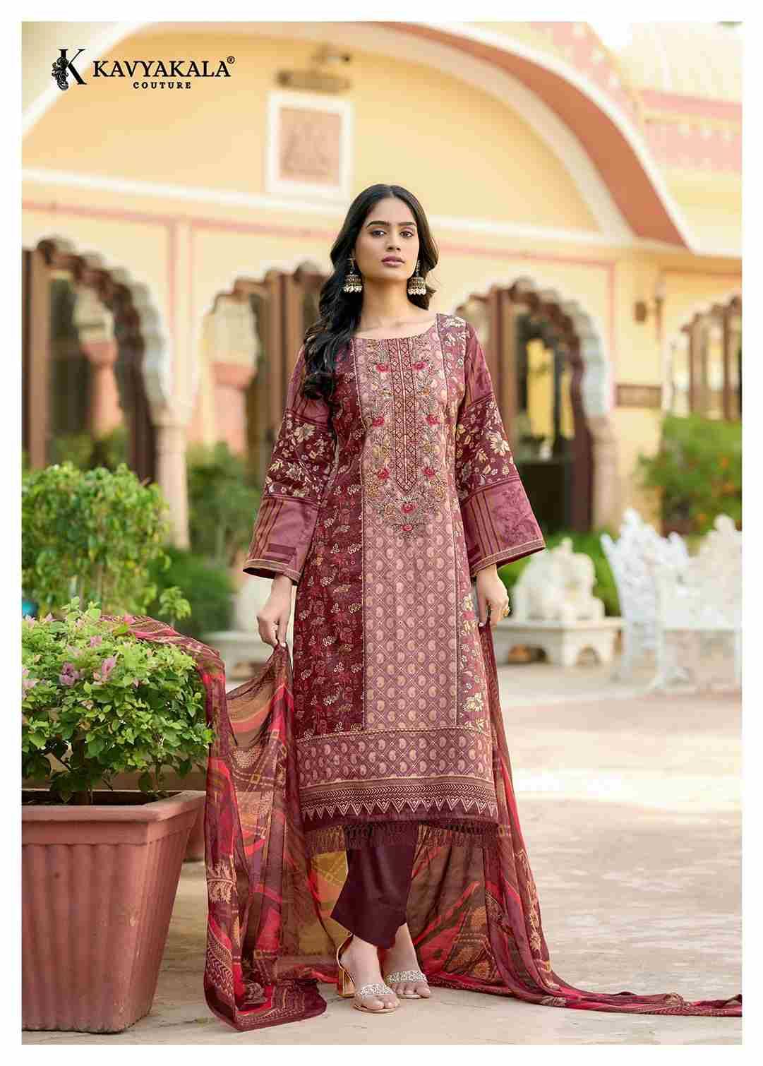 Saumya By Kavyakala 1001 To 1006 Series Beautiful Festive Suits Stylish Fancy Colorful Casual Wear & Ethnic Wear Pure Jam Cotton Print Dresses At Wholesale Price