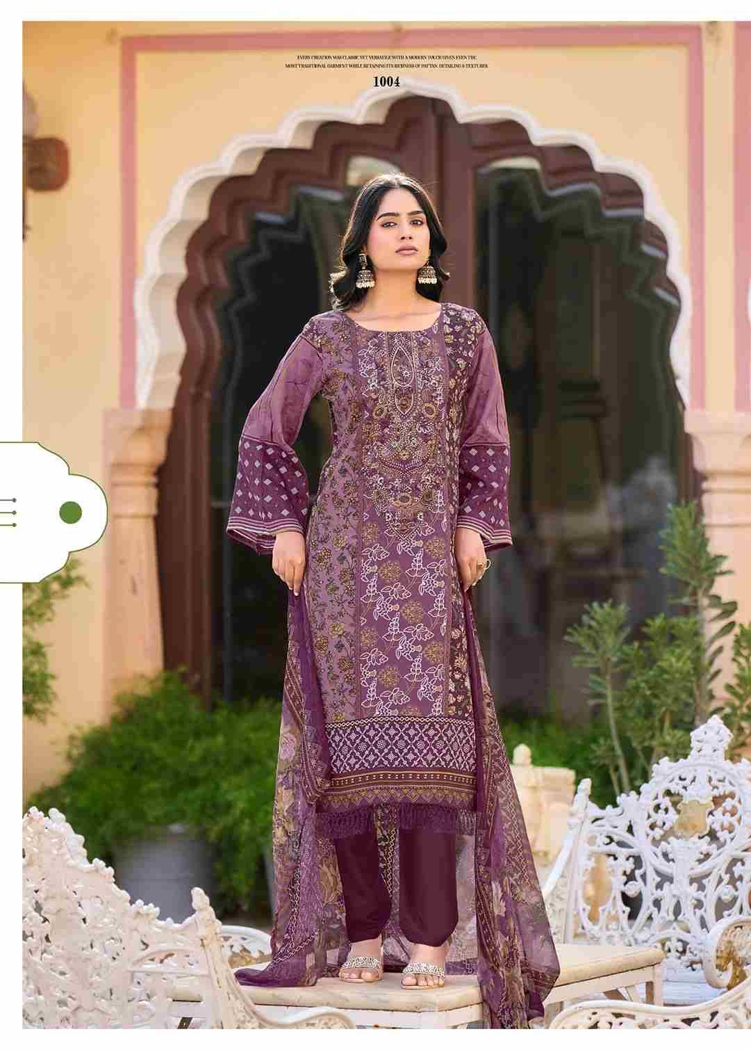 Saumya By Kavyakala 1001 To 1006 Series Beautiful Festive Suits Stylish Fancy Colorful Casual Wear & Ethnic Wear Pure Jam Cotton Print Dresses At Wholesale Price