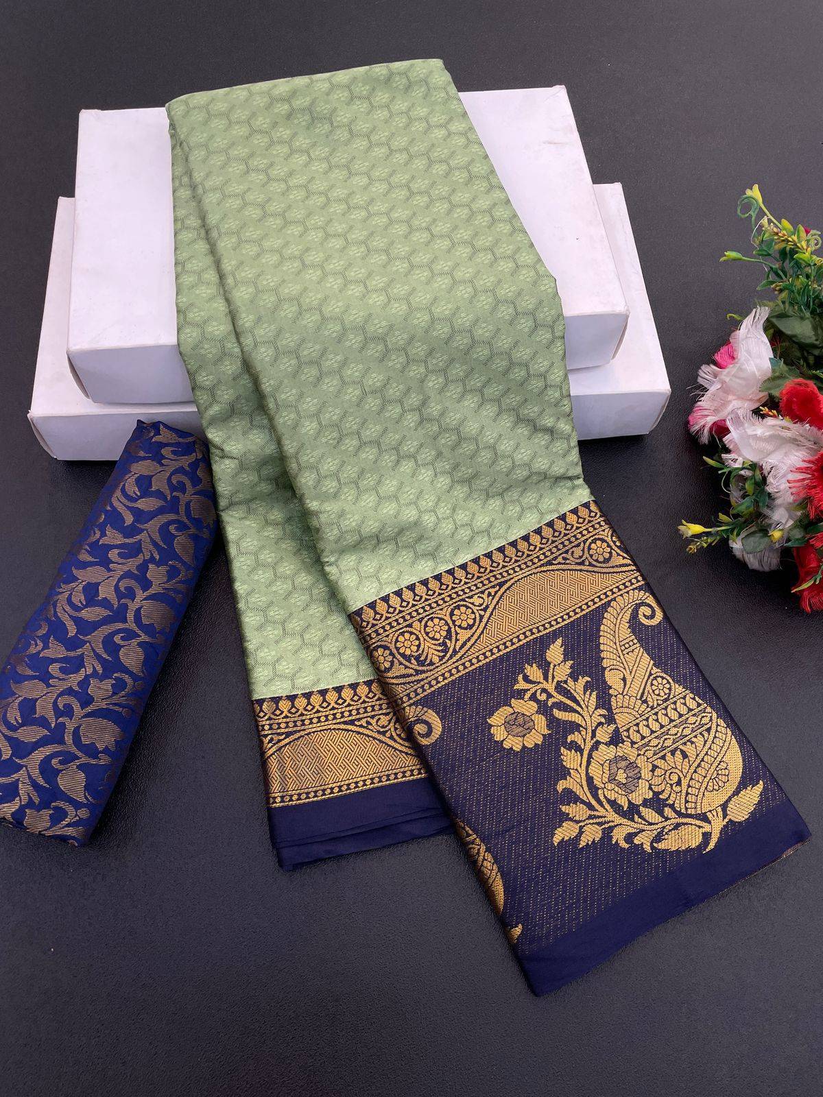 Ab-Kalyani By Fashid Wholesale 01 To 05 Series Indian Traditional Wear Collection Beautiful Stylish Fancy Colorful Party Wear & Occasional Wear Pure Mercerized Cotton Silk Sarees At Wholesale Price