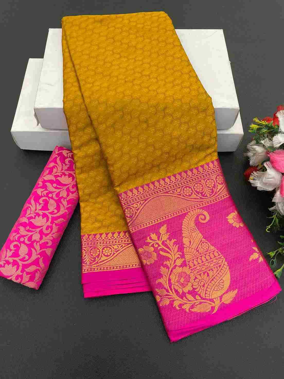 Ab-Kalyani By Fashid Wholesale 01 To 05 Series Indian Traditional Wear Collection Beautiful Stylish Fancy Colorful Party Wear & Occasional Wear Pure Mercerized Cotton Silk Sarees At Wholesale Price