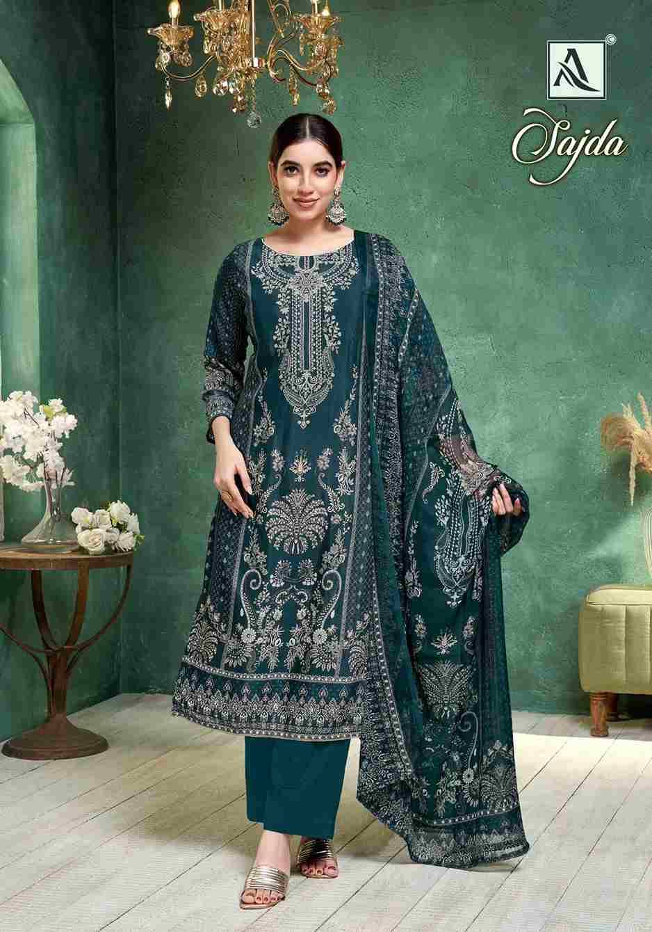 Sajda By Alok Suit 2037-854-01 To 2037-854-06 Series Beautiful Festive Suits Colorful Stylish Fancy Casual Wear & Ethnic Wear Pure Viscose Muslin Dresses At Wholesale Price