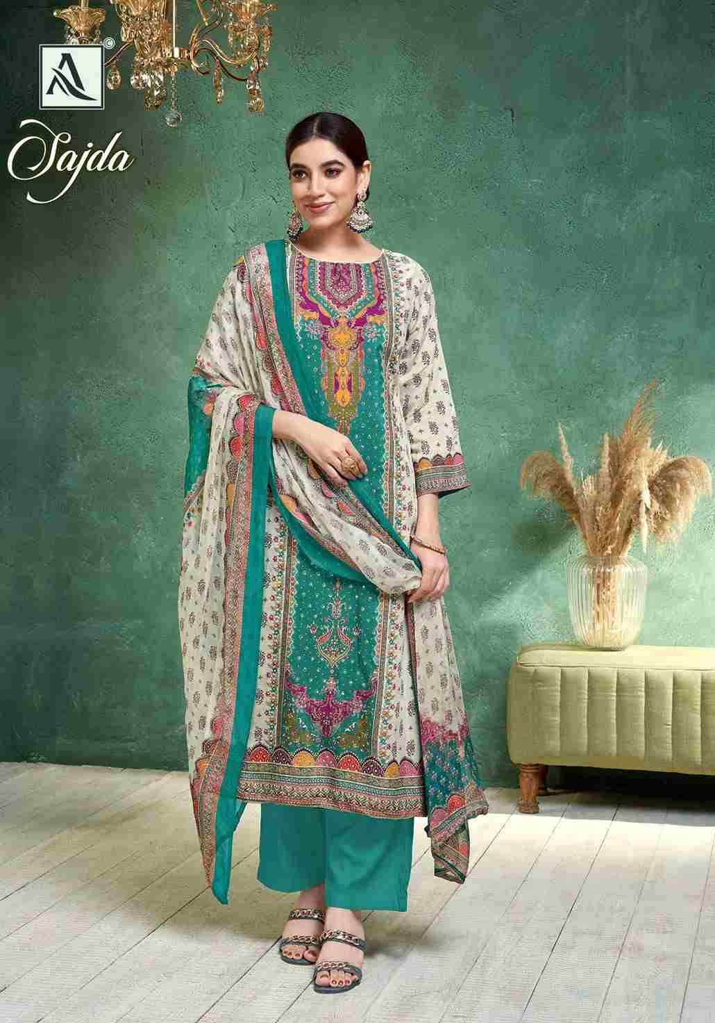 Sajda By Alok Suit 2037-854-01 To 2037-854-06 Series Beautiful Festive Suits Colorful Stylish Fancy Casual Wear & Ethnic Wear Pure Viscose Muslin Dresses At Wholesale Price