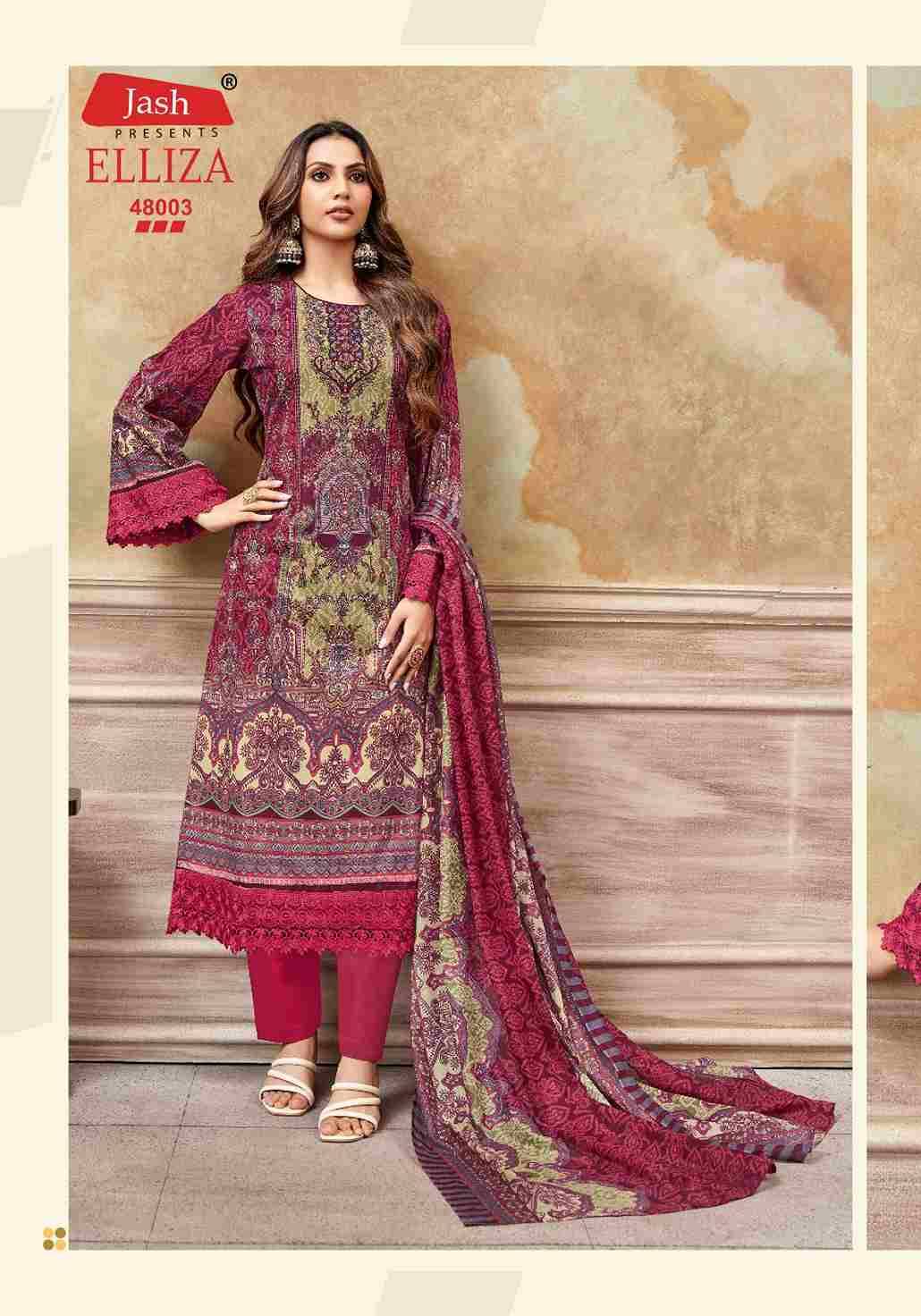 Elliza Vol-48 By Jash 48001 To 48010 Series Beautiful Festive Suits Stylish Fancy Colorful Casual Wear & Ethnic Wear Pure Cotton Print Dresses At Wholesale Price