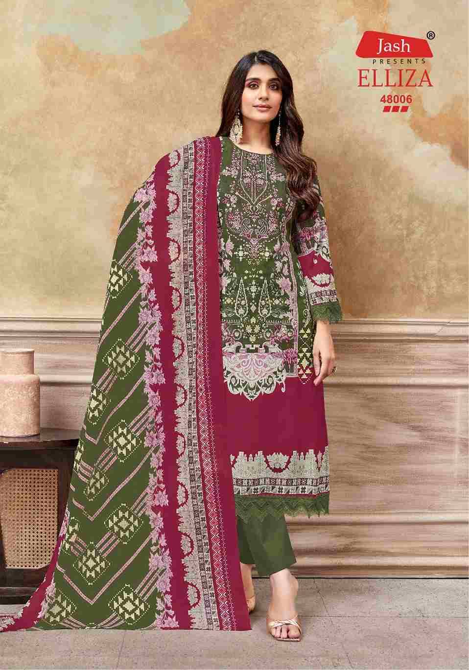 Elliza Vol-48 By Jash 48001 To 48010 Series Beautiful Festive Suits Stylish Fancy Colorful Casual Wear & Ethnic Wear Pure Cotton Print Dresses At Wholesale Price
