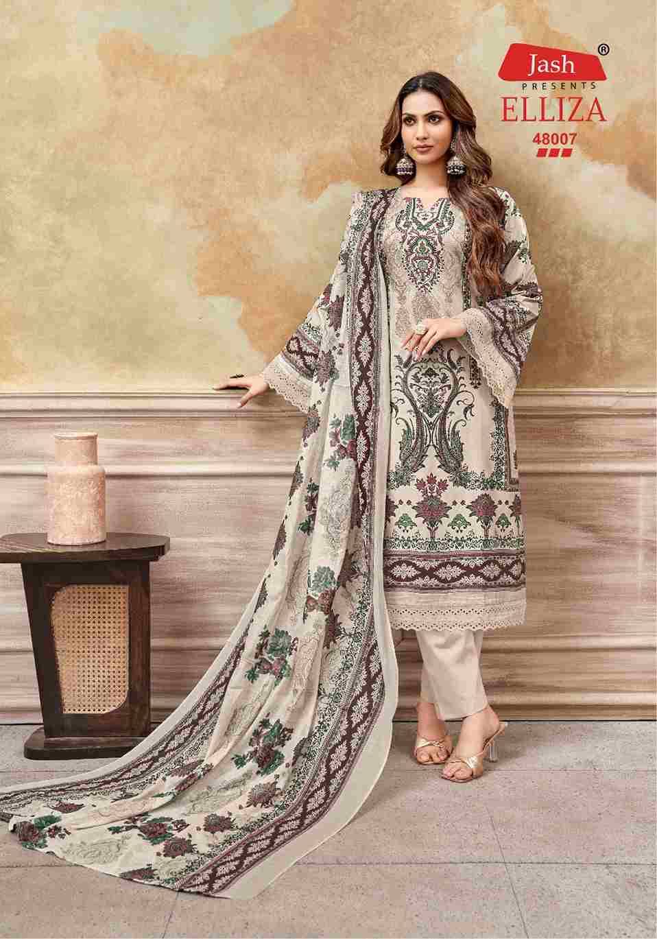 Elliza Vol-48 By Jash 48001 To 48010 Series Beautiful Festive Suits Stylish Fancy Colorful Casual Wear & Ethnic Wear Pure Cotton Print Dresses At Wholesale Price
