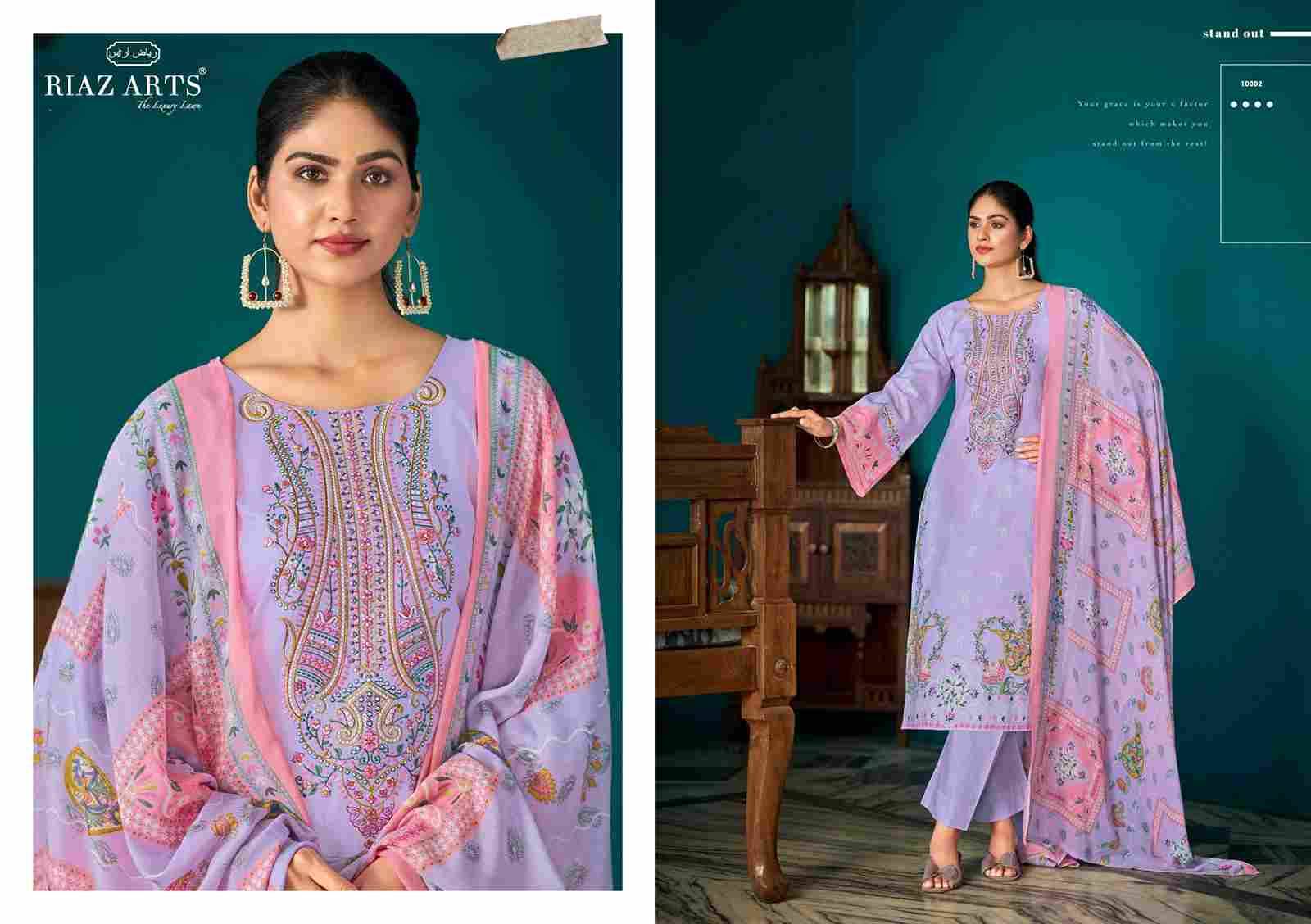Musafir Vol-30 By Riaz Arts 10001 To 10006 Series Beautiful Festive Suits Stylish Fancy Colorful Casual Wear & Ethnic Wear Pure Cotton Print Dresses At Wholesale Price