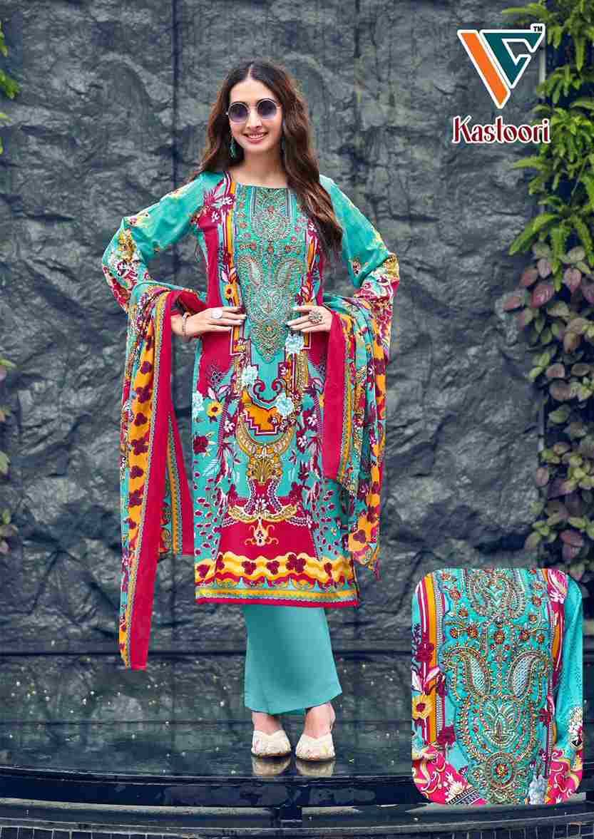 Kastoori Vol-3 By Vandana Creation 3001 To 3008 Series Beautiful Festive Suits Stylish Fancy Colorful Casual Wear & Ethnic Wear Cotton Print Dresses At Wholesale Price