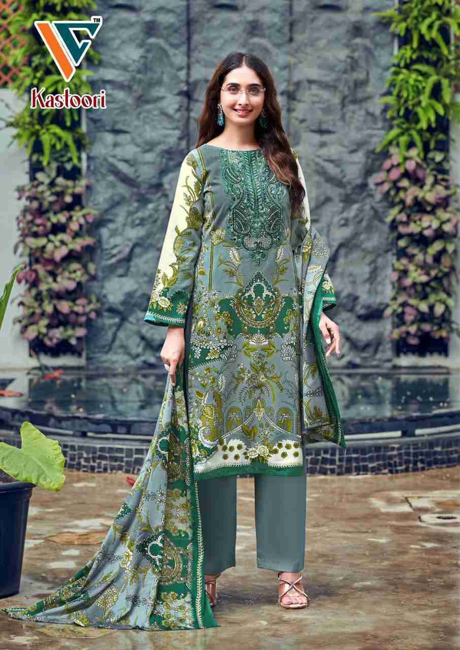 Kastoori Vol-3 By Vandana Creation 3001 To 3008 Series Beautiful Festive Suits Stylish Fancy Colorful Casual Wear & Ethnic Wear Cotton Print Dresses At Wholesale Price