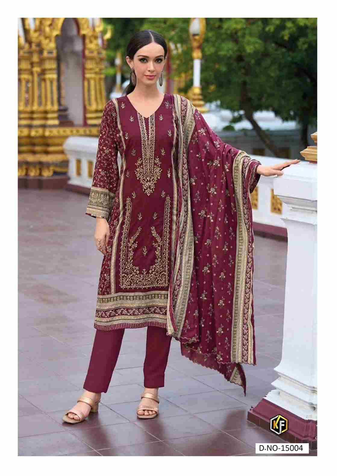 N.X Hit Vol-15 By Keval Fab 15001 To 15006 Series Beautiful Festive Suits Stylish Fancy Colorful Casual Wear & Ethnic Wear Heavy Cotton Digital Print Dresses At Wholesale Price
