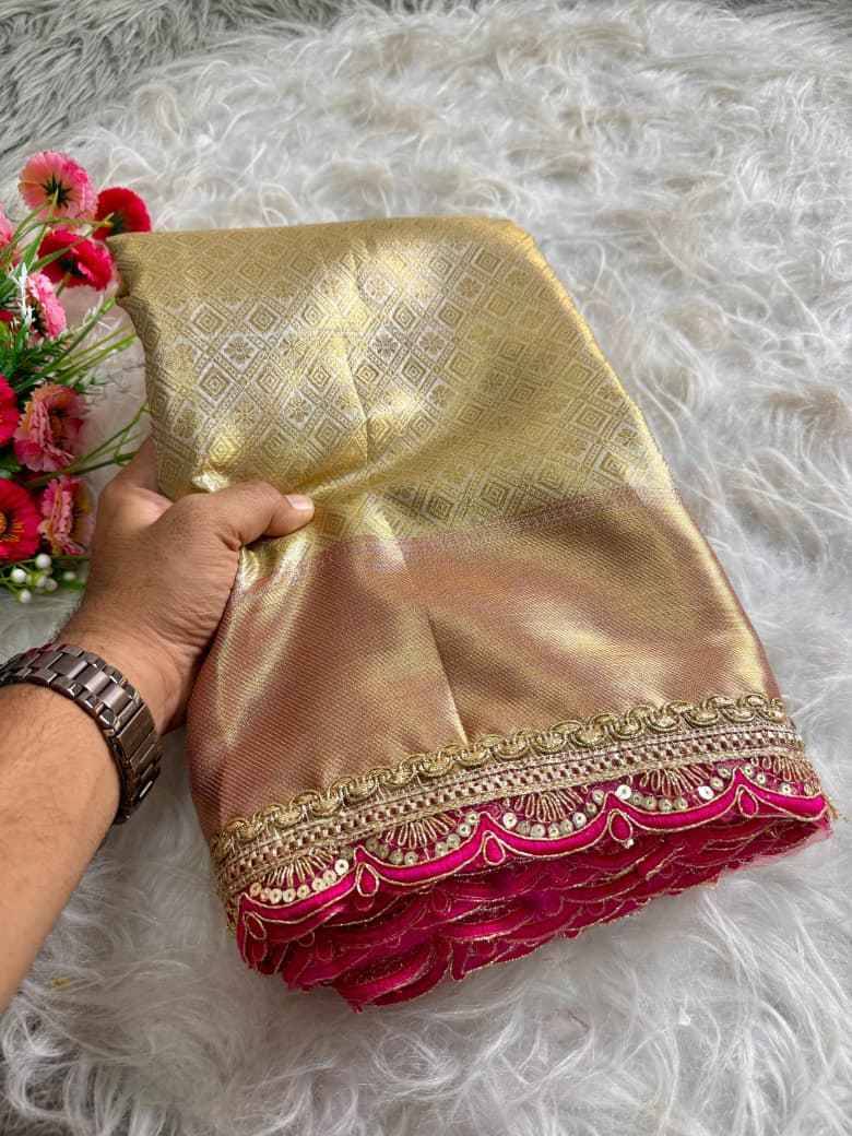 Vv-34 By Fashid Wholesale Indian Traditional Wear Collection Beautiful Stylish Fancy Colorful Party Wear & Occasional Wear Soft Tissue Silk Sarees At Wholesale Price