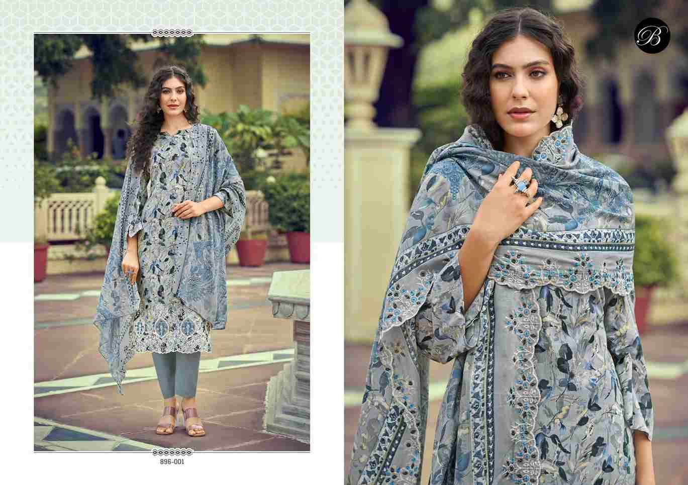 Manohari By Belliza 896-001 To 896-006 Series Beautiful Festive Suits Stylish Fancy Colorful Casual Wear & Ethnic Wear Pure Cotton Dresses At Wholesale Price