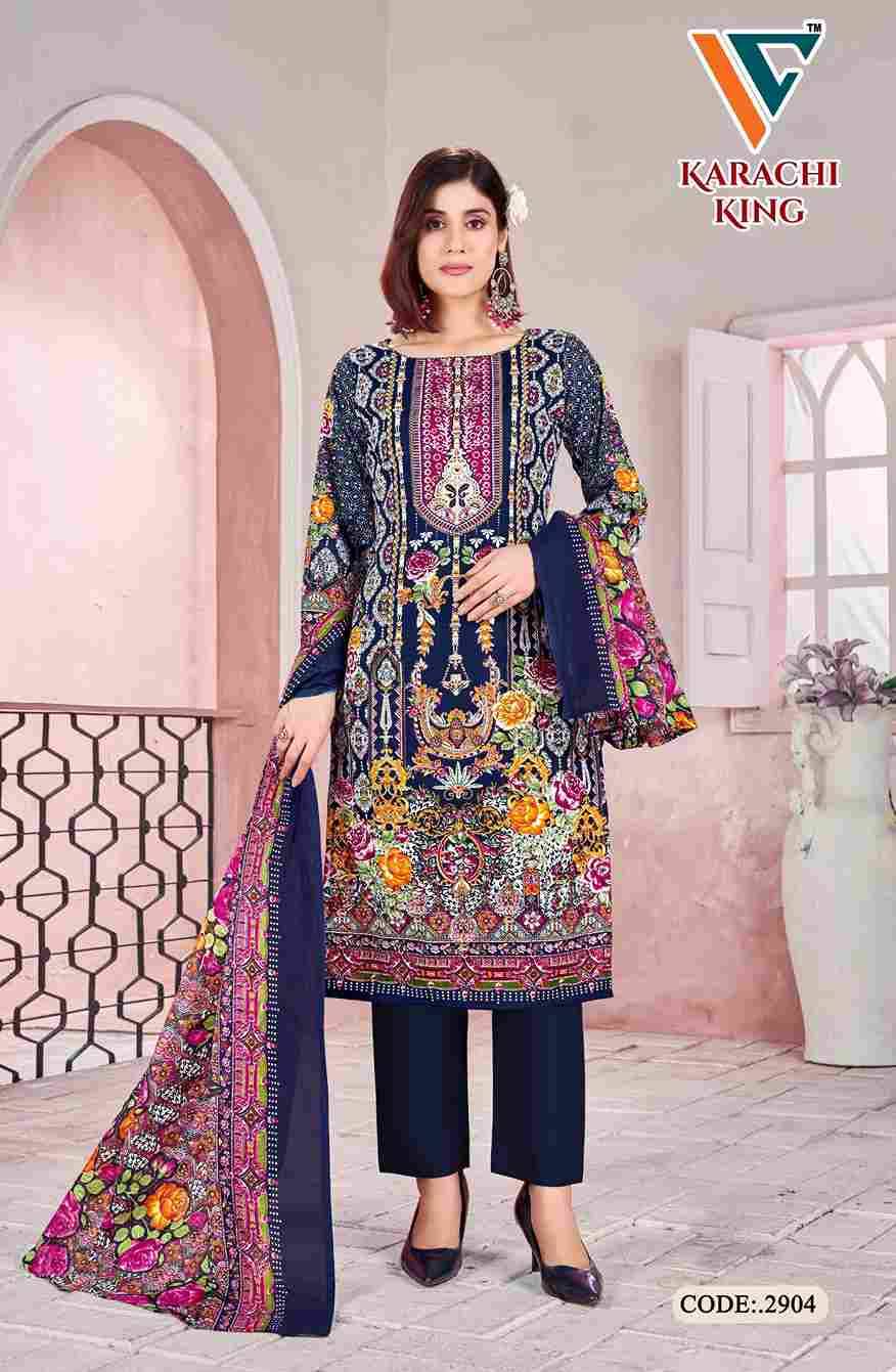 Karachi King Vol-29 By Vandana Creation 2901 To 2908 Series Beautiful Festive Suits Stylish Fancy Colorful Casual Wear & Ethnic Wear Cotton Print Dresses At Wholesale Price
