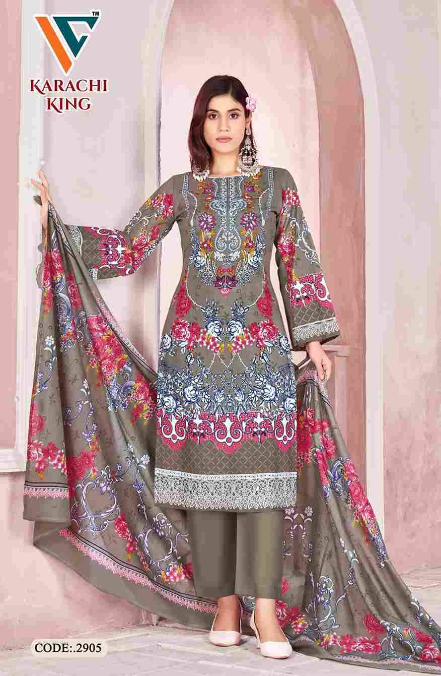 Karachi King Vol-29 By Vandana Creation 2901 To 2908 Series Beautiful Festive Suits Stylish Fancy Colorful Casual Wear & Ethnic Wear Cotton Print Dresses At Wholesale Price