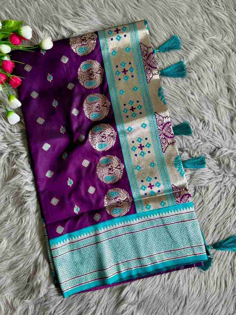 Vv-39 By Fashid Wholesale 01 To 10 Series Indian Traditional Wear Collection Beautiful Stylish Fancy Colorful Party Wear & Occasional Wear Paithani Silk Sarees At Wholesale Price
