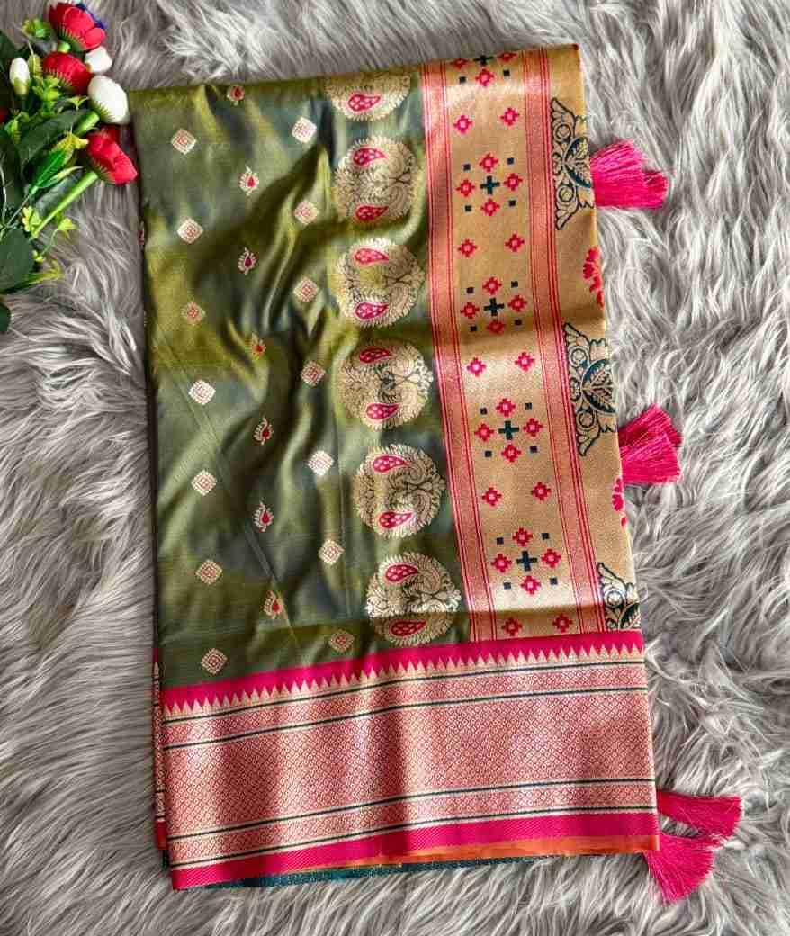 Vv-39 By Fashid Wholesale 01 To 10 Series Indian Traditional Wear Collection Beautiful Stylish Fancy Colorful Party Wear & Occasional Wear Paithani Silk Sarees At Wholesale Price