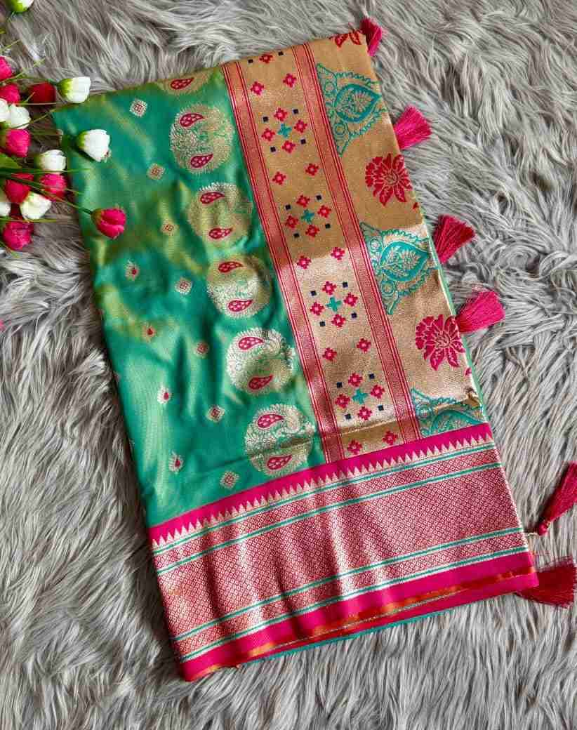 Vv-39 By Fashid Wholesale 01 To 10 Series Indian Traditional Wear Collection Beautiful Stylish Fancy Colorful Party Wear & Occasional Wear Paithani Silk Sarees At Wholesale Price