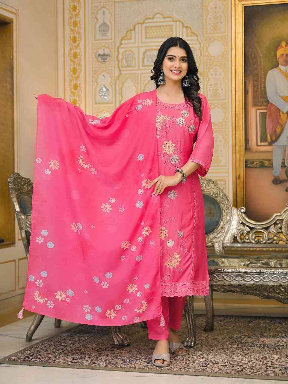 Nirakar By Fashid Wholesale 01 To 10 Series Designer Festive Suits Collection Beautiful Stylish Fancy Colorful Party Wear & Occasional Wear Pure Viscose Muslin Dresses At Wholesale Price