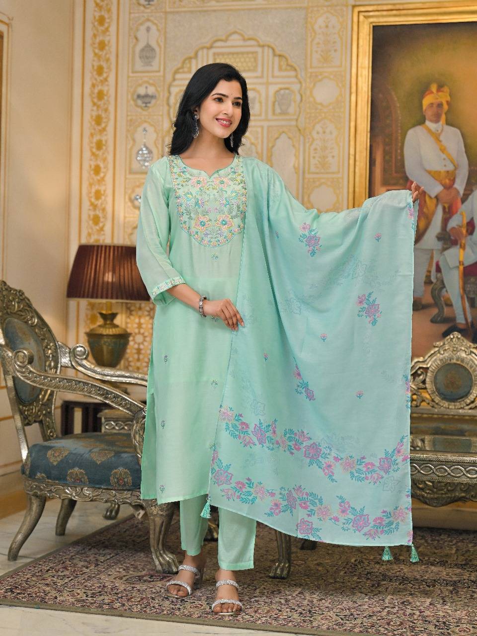 Nirakar By Fashid Wholesale 01 To 10 Series Designer Festive Suits Collection Beautiful Stylish Fancy Colorful Party Wear & Occasional Wear Pure Viscose Muslin Dresses At Wholesale Price