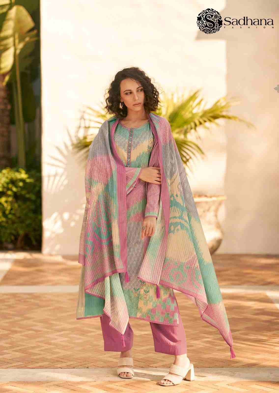 Valencia By Sadhana Fashion 11287 To 11292 Series Designer Festive Suits Beautiful Fancy Stylish Colorful Party Wear & Occasional Wear Pure Jam Cotton Print Dresses At Wholesale Price