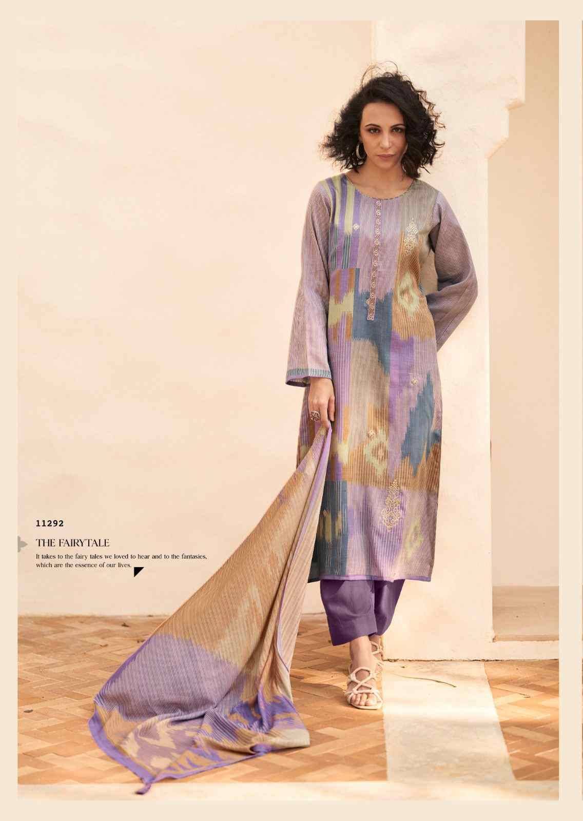 Valencia By Sadhana Fashion 11287 To 11292 Series Designer Festive Suits Beautiful Fancy Stylish Colorful Party Wear & Occasional Wear Pure Jam Cotton Print Dresses At Wholesale Price