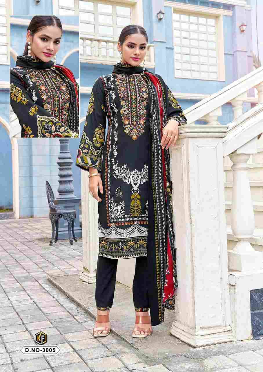 Jazmin Vol-3 By Keval Fab 3001 To 3006 Series Beautiful Festive Suits Stylish Fancy Colorful Casual Wear & Ethnic Wear Soft Cotton Dresses At Wholesale Price