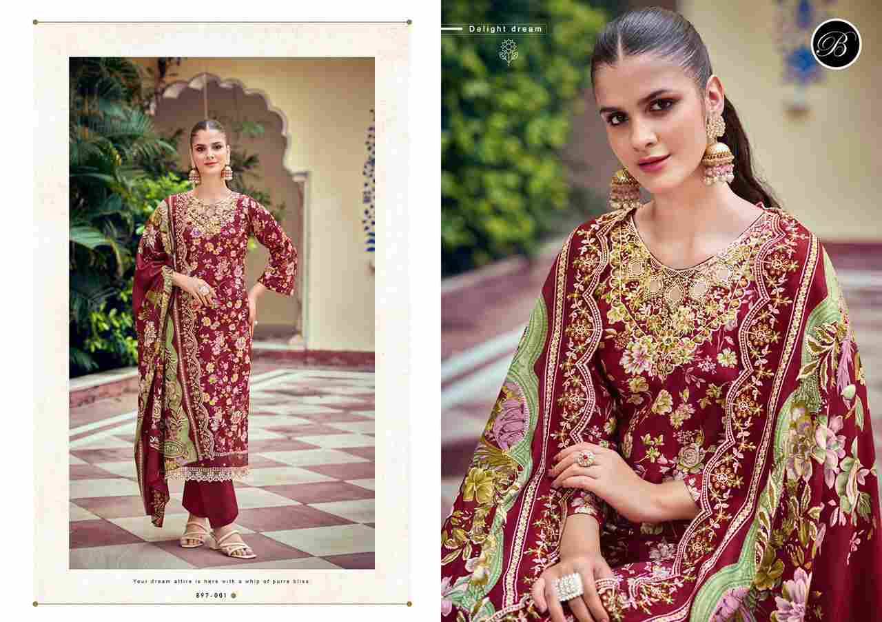 Aisha By Belliza 897-001 To 897-010 Series Beautiful Winter Collection Suits Stylish Fancy Colorful Casual Wear & Ethnic Wear Pure Cotton Digital Style Printed Dresses At Wholesale Price