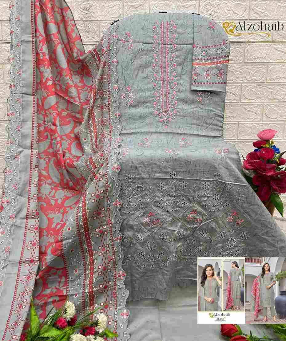 Mahima Nx By Alzohaib Beautiful Pakistani Suits Stylish Fancy Colorful Party Wear & Occasional Wear Pure Cotton Print Dresses At Wholesale Price