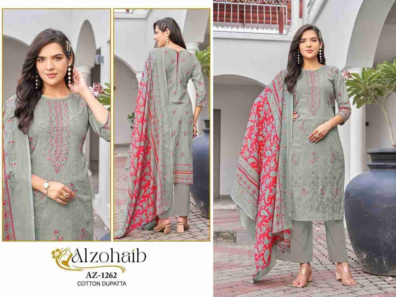 Mahima Nx By Alzohaib Beautiful Pakistani Suits Stylish Fancy Colorful Party Wear & Occasional Wear Pure Cotton Print Dresses At Wholesale Price