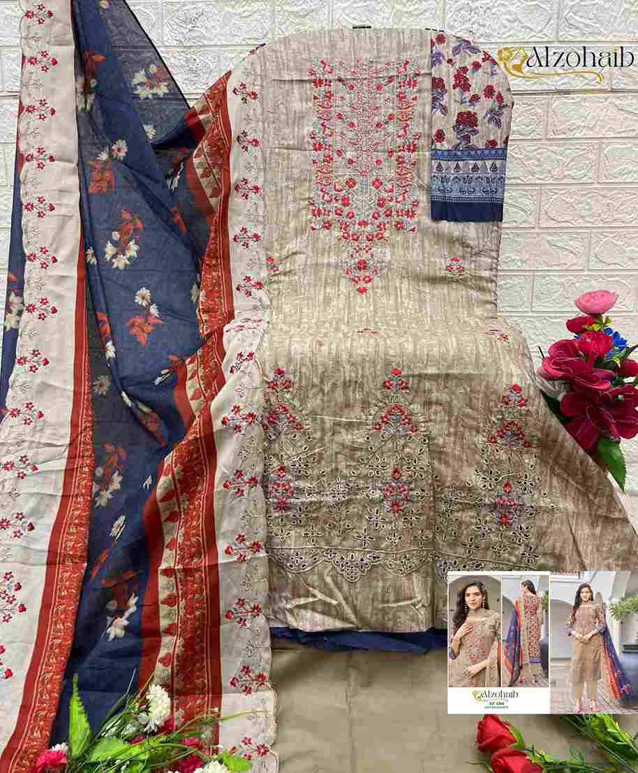 Mahima Nx By Alzohaib Beautiful Pakistani Suits Stylish Fancy Colorful Party Wear & Occasional Wear Pure Cotton Print Dresses At Wholesale Price