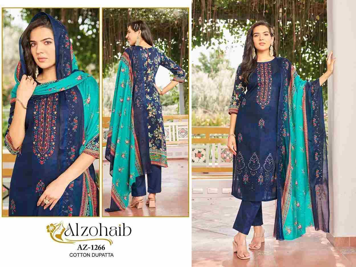 Mahima Nx By Alzohaib Beautiful Pakistani Suits Stylish Fancy Colorful Party Wear & Occasional Wear Pure Cotton Print Dresses At Wholesale Price