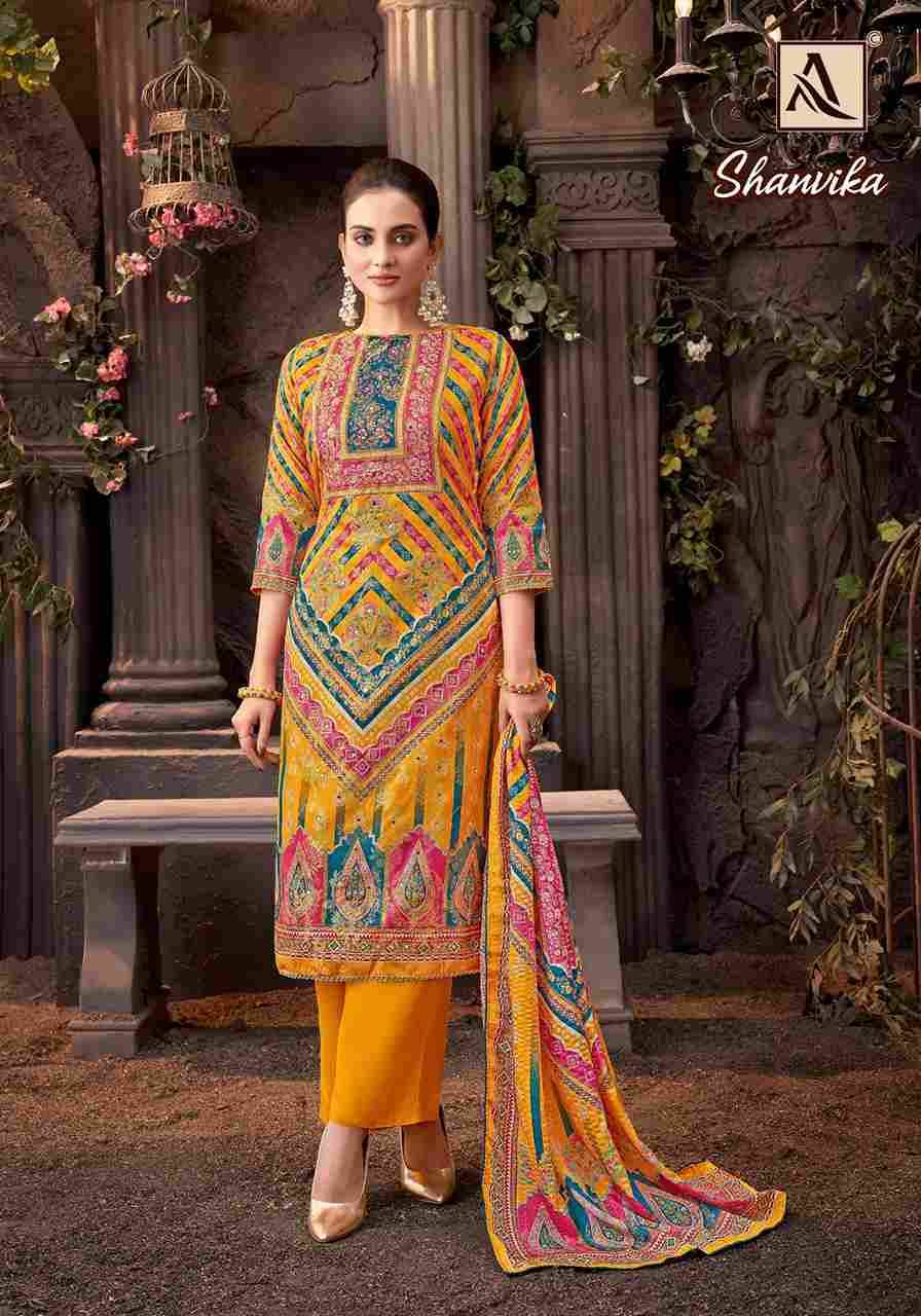 Shanvika By Alok Suit 1866-001 To 1866-006 Series Beautiful Festive Suits Stylish Fancy Colorful Casual Wear & Ethnic Wear Pure Jacquard Dresses At Wholesale Price