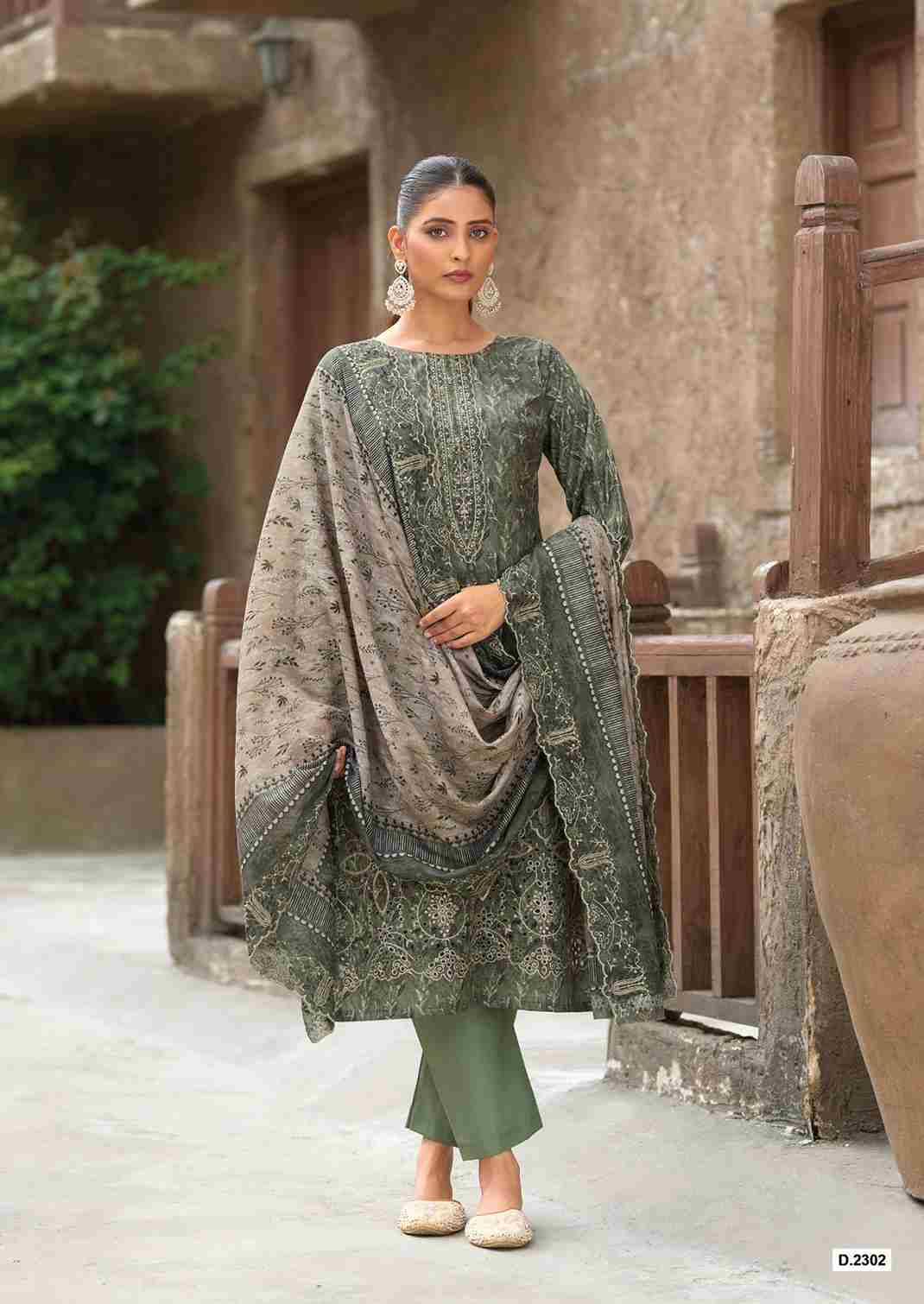 Bin Saeed Lawn Collection Vol-23 By Shree Fabs 2301 To 2306 Series Beautiful Pakistani Suits Colorful Stylish Fancy Casual Wear & Ethnic Wear Pure Lawn Cotton With Embroidered Dresses At Wholesale Price