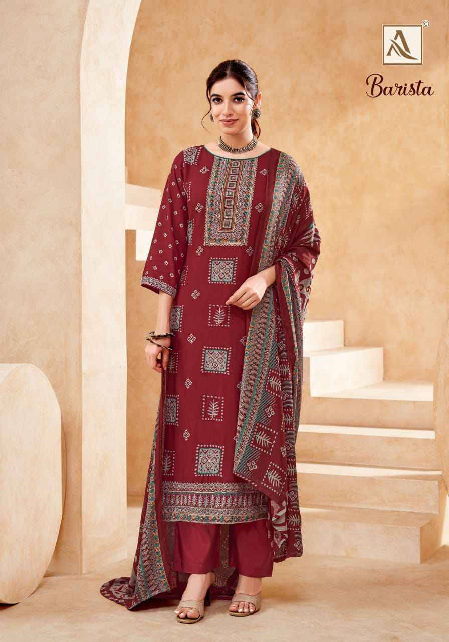 Barista By Alok Suit 2083-904-01 To 2083-904-06 Series Beautiful Festive Suits Stylish Fancy Colorful Casual Wear & Ethnic Wear Pure Viscose Pashmina Dresses At Wholesale Price