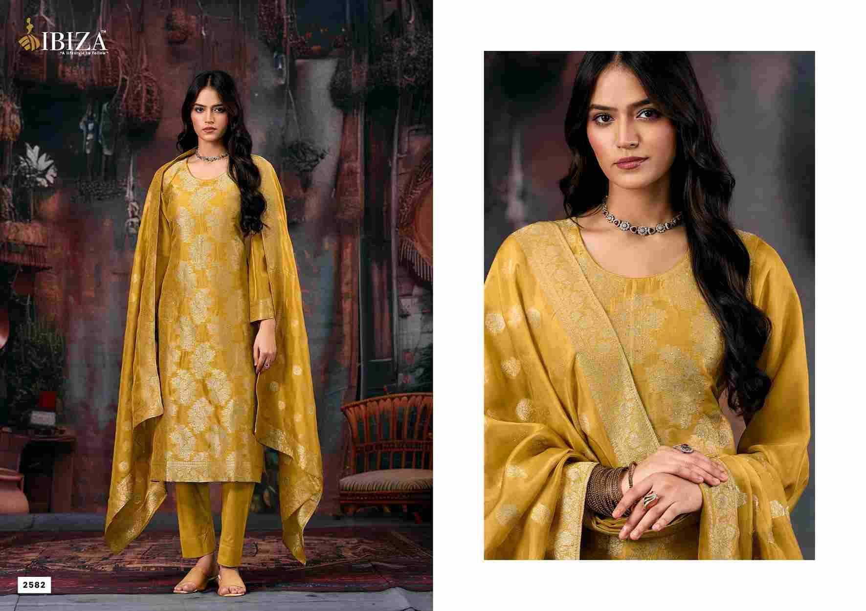 Zehra By Ibiza 2581 To 2584 Series Beautiful Festive Suits Colorful Stylish Fancy Casual Wear & Ethnic Wear Pure Bangalori Silk Jacquard Dresses At Wholesale Price