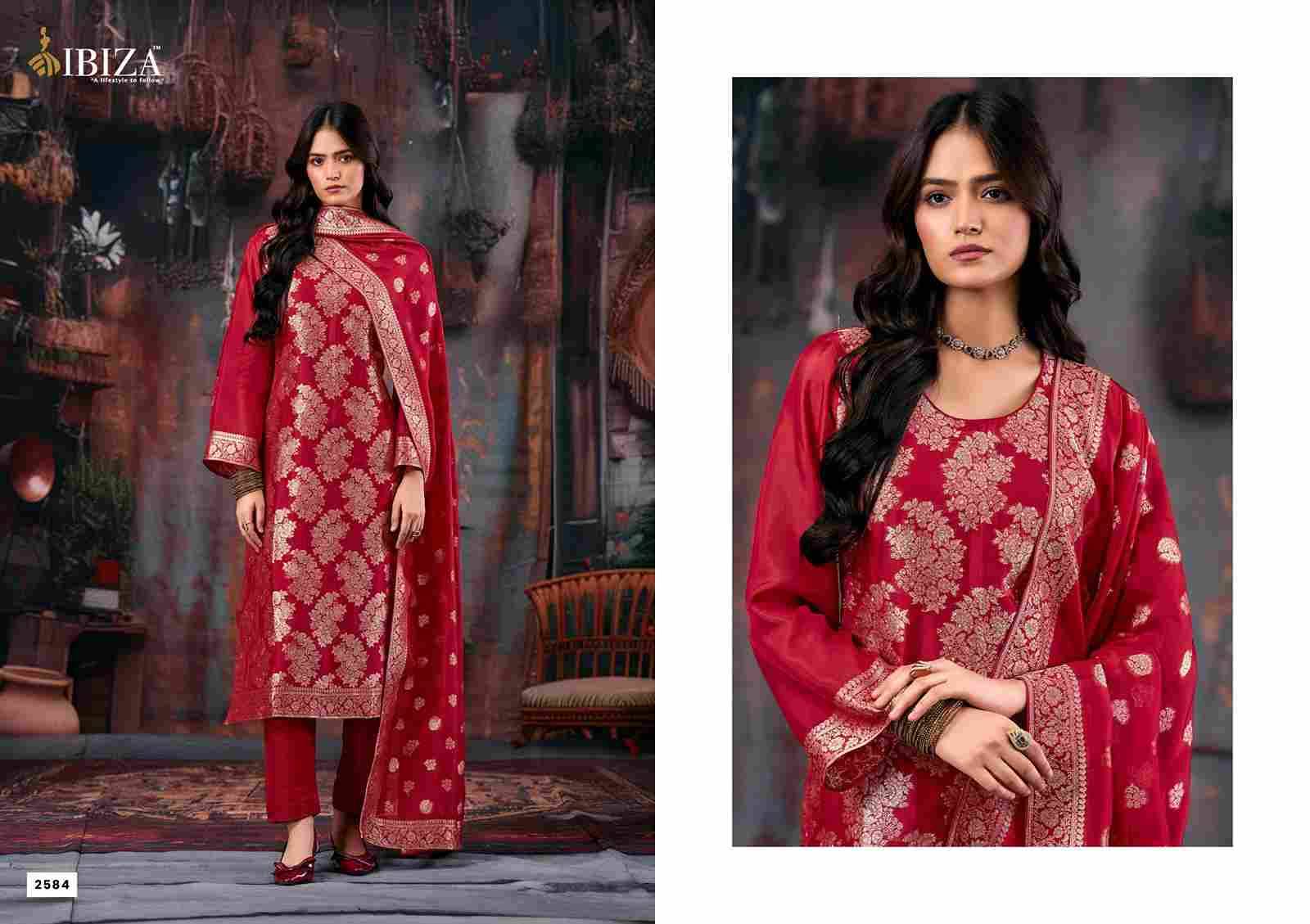 Zehra By Ibiza 2581 To 2584 Series Beautiful Festive Suits Colorful Stylish Fancy Casual Wear & Ethnic Wear Pure Bangalori Silk Jacquard Dresses At Wholesale Price