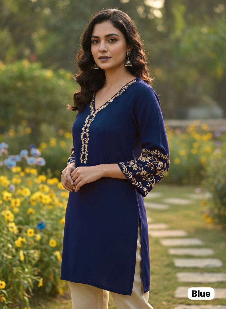 Adaa Vol-5 By Kaamiri 01 To 06 Series Designer Stylish Fancy Colorful Beautiful Party Wear & Ethnic Wear Collection Heavy Rayon Kurtis At Wholesale Price