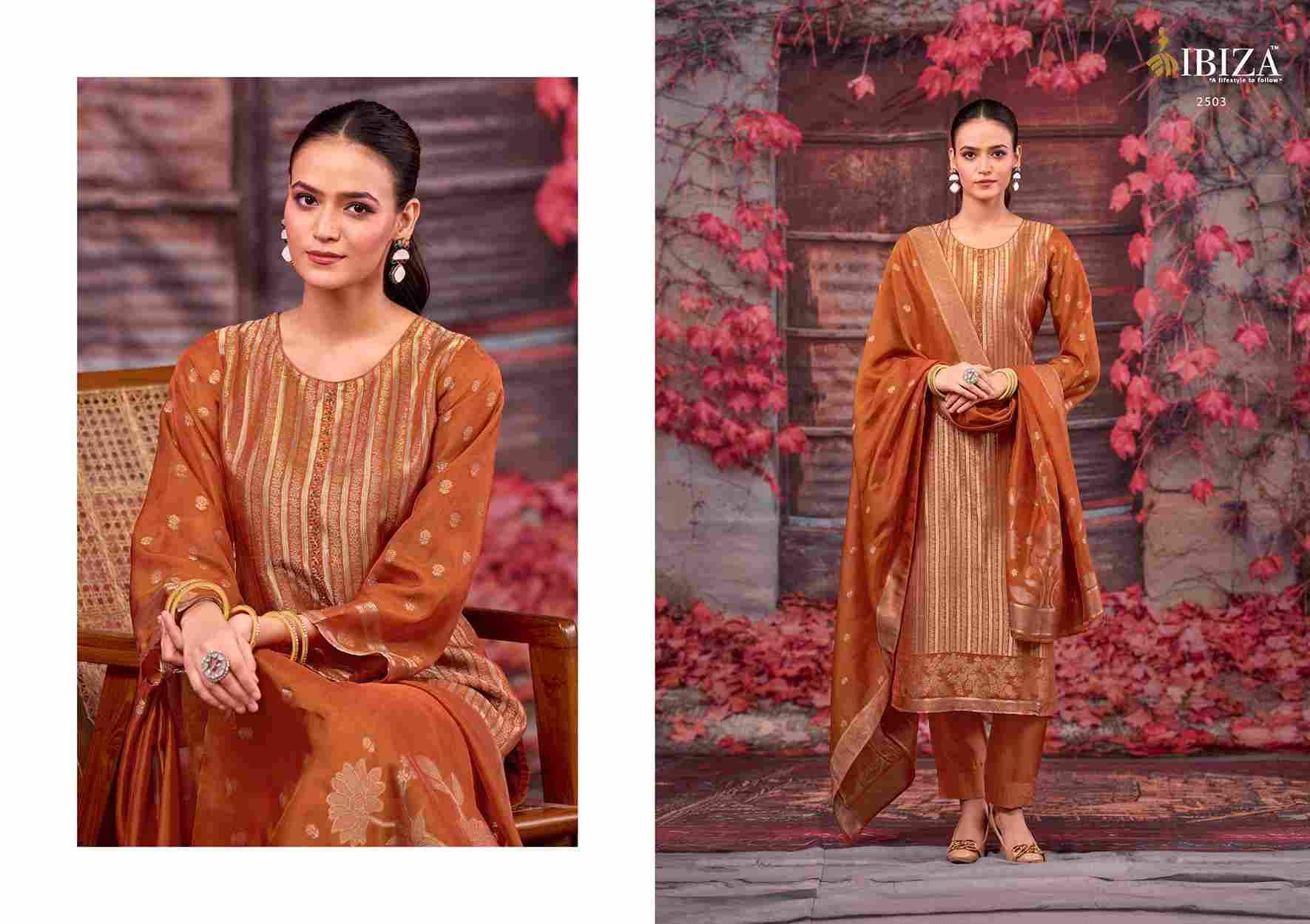 Amayra Vol-5 By Ibiza 2501 To 2504 Series Beautiful Festive Suits Colorful Stylish Fancy Casual Wear & Ethnic Wear Bangalori Silk Jacquard Dresses At Wholesale Price