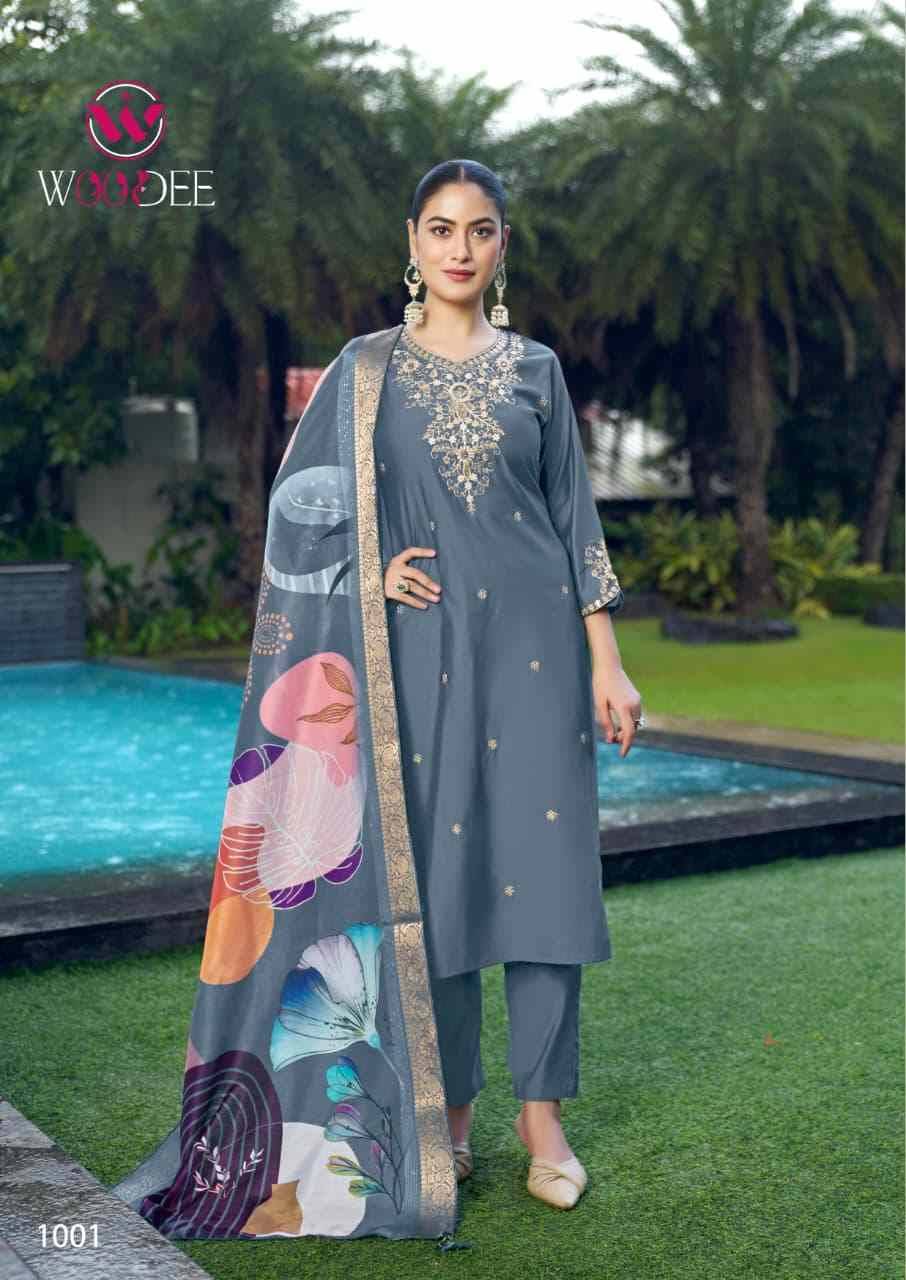 Heer By Woodee 1001 To 1006 Series Designer Stylish Fancy Colorful Beautiful Party Wear & Ethnic Wear Collection Premium Viscose Dresses At Wholesale Price