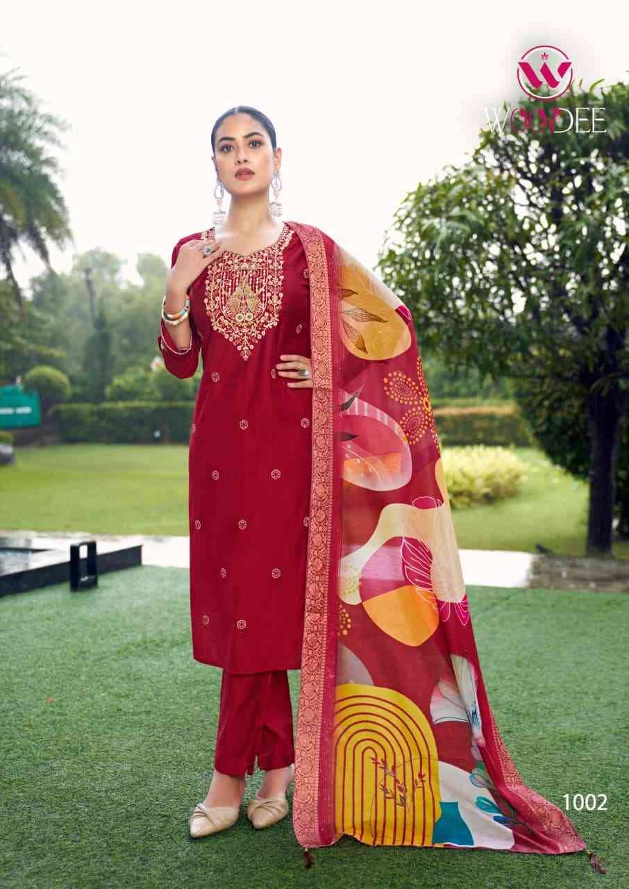 Heer By Woodee 1001 To 1006 Series Designer Stylish Fancy Colorful Beautiful Party Wear & Ethnic Wear Collection Premium Viscose Dresses At Wholesale Price