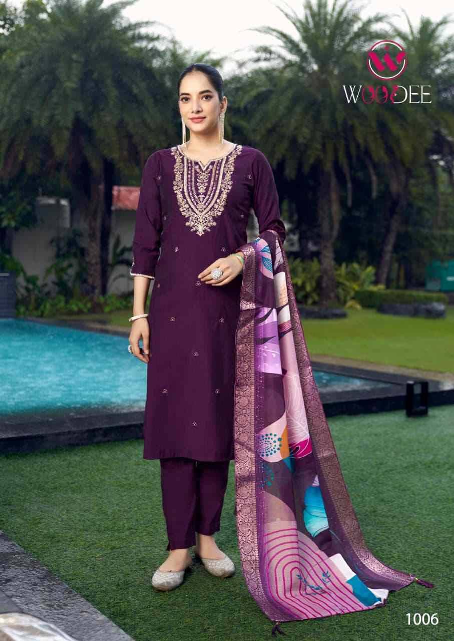 Heer By Woodee 1001 To 1006 Series Designer Stylish Fancy Colorful Beautiful Party Wear & Ethnic Wear Collection Premium Viscose Dresses At Wholesale Price